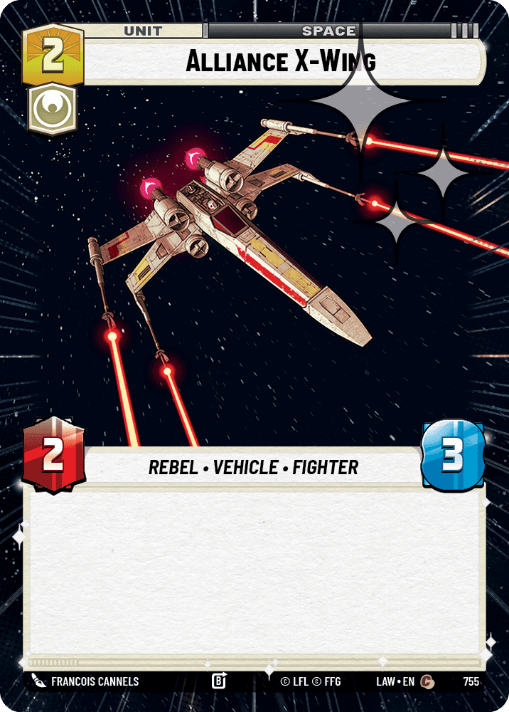 Alliance X-Wing - Hyperspace Foil