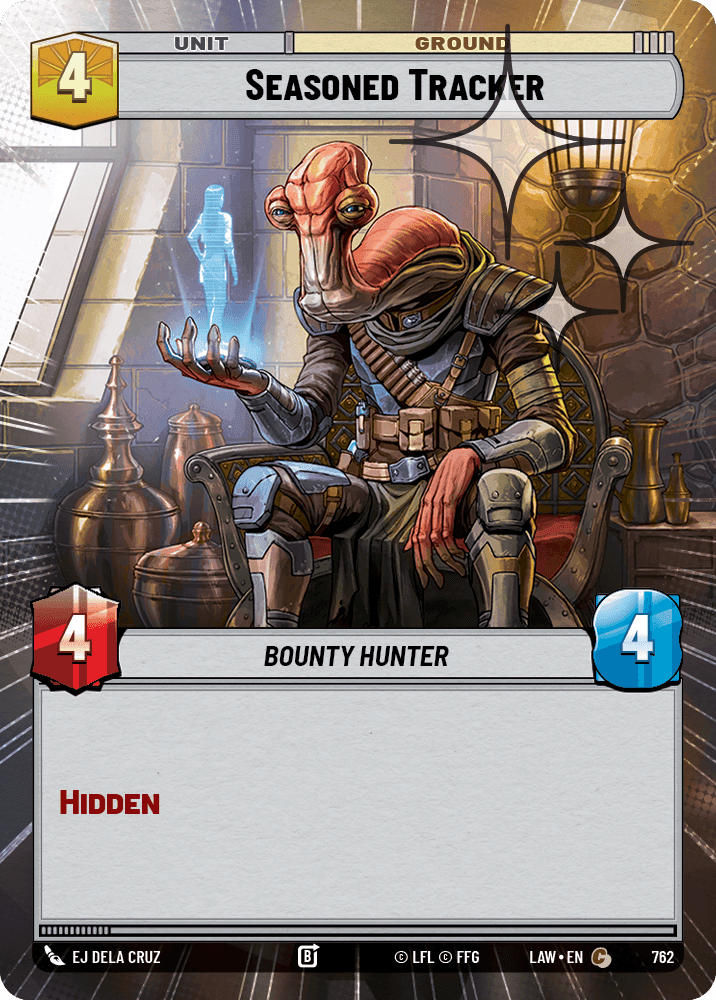 Seasoned Tracker - Hyperspace Foil