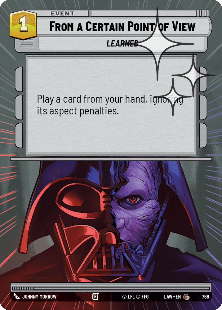 From a Certain Point of View - Hyperspace Foil