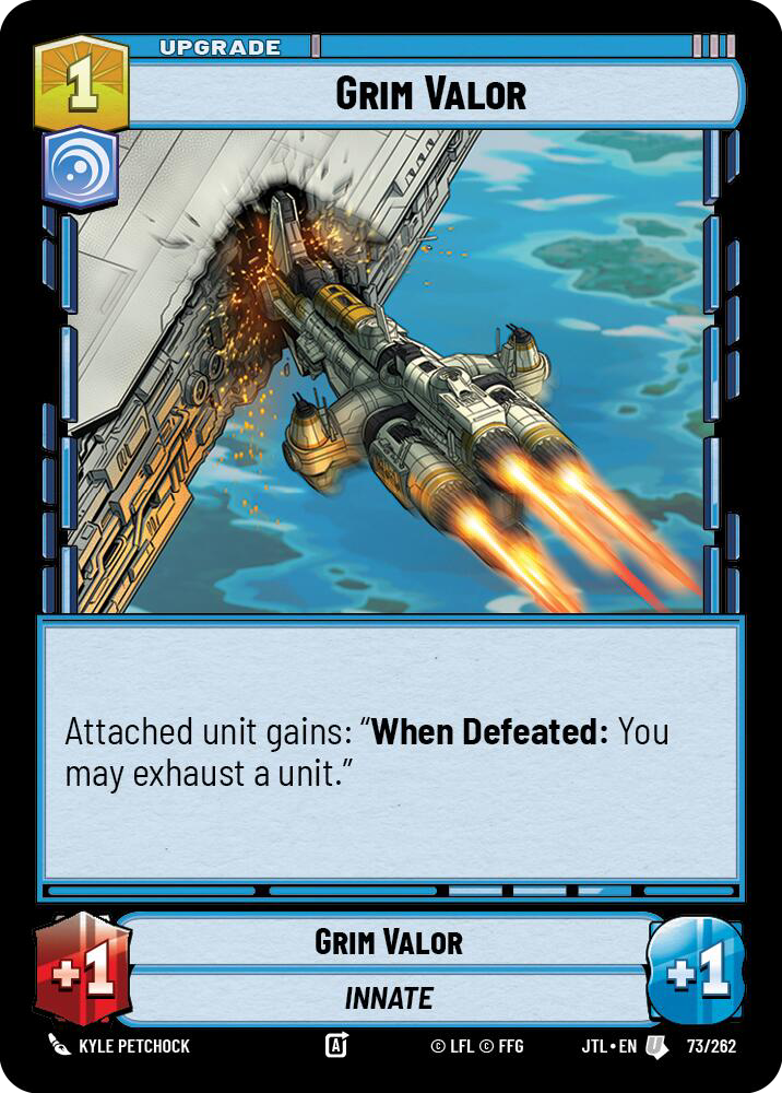 Grim Valor, Jump to Lightspeed Card Art