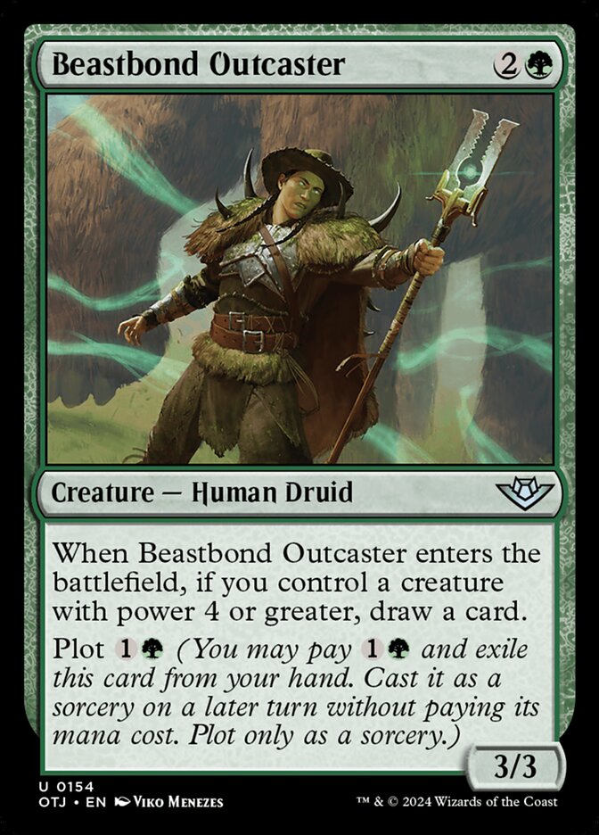Beastbond Outcaster, Outlaws of thunder junction Card Art