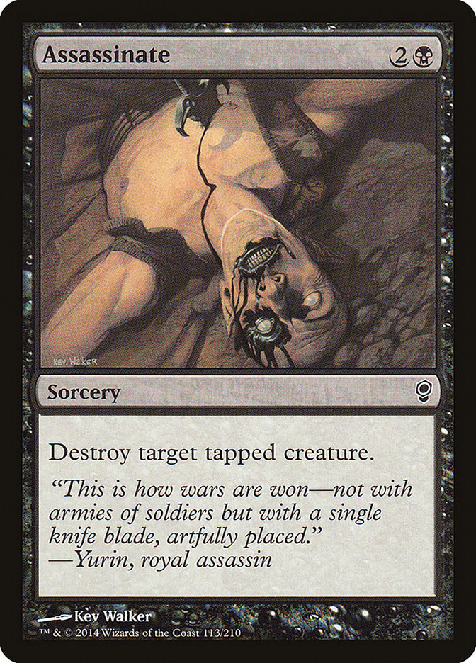 Assassinate, Conspiracy Card Art