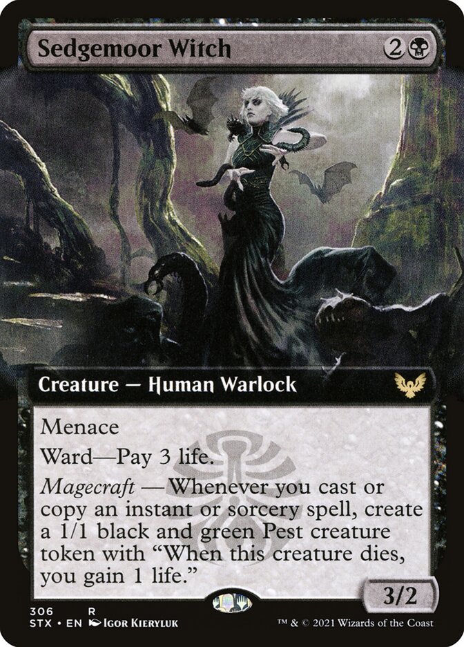 Sedgemoor Witch, Strixhaven: School Of Mages Card Art