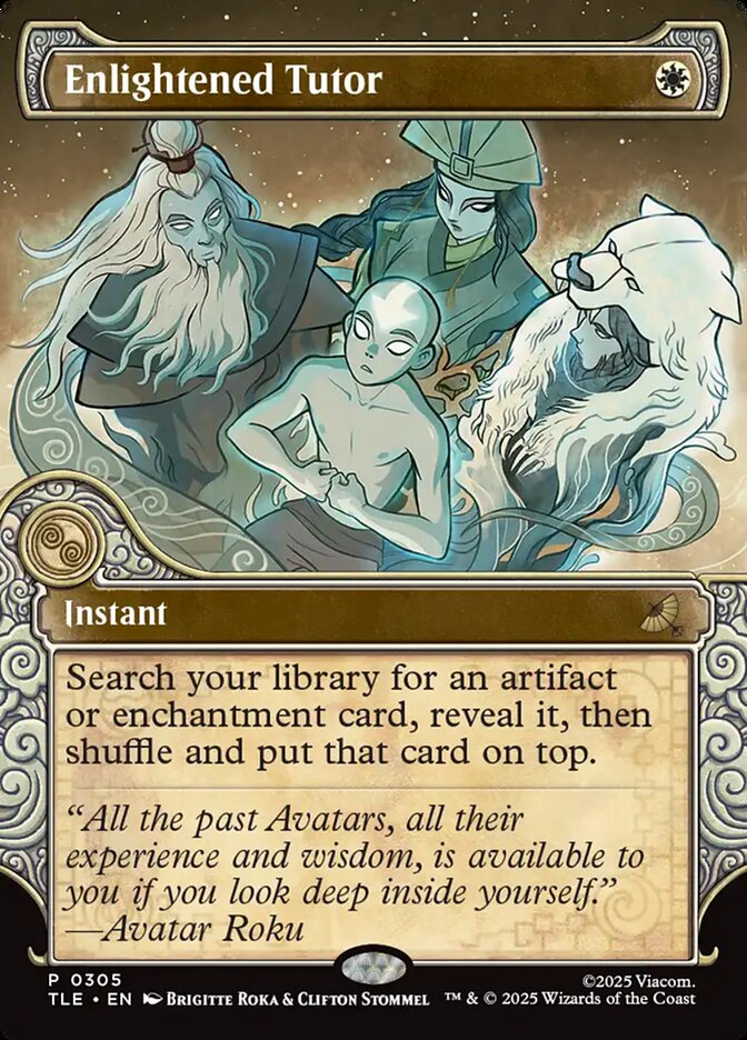 Enlightened Tutor, Avatar: The Last Airbender Eternal Card Art