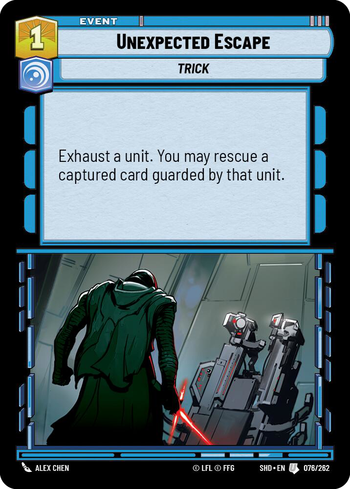 Unexpected Escape