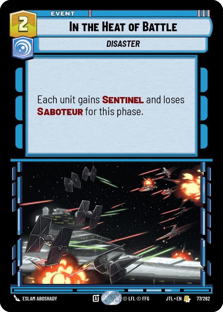 In the Heat of Battle, Jump to Lightspeed Card Art
