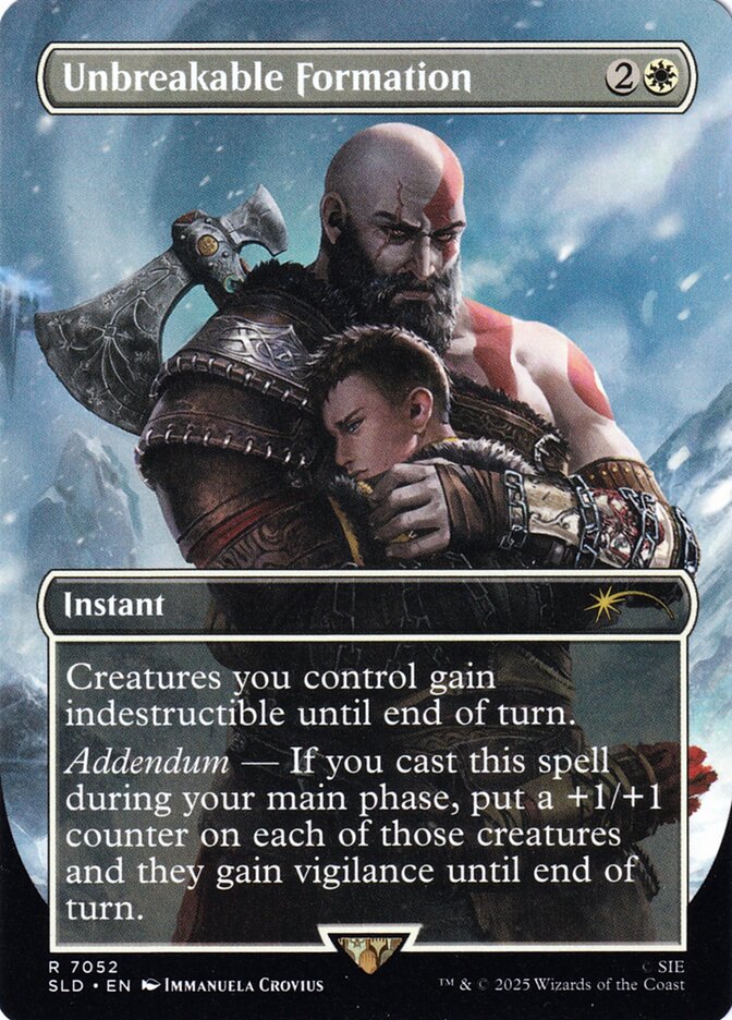 Unbreakable Formation, Secret Lair Drop Card Art