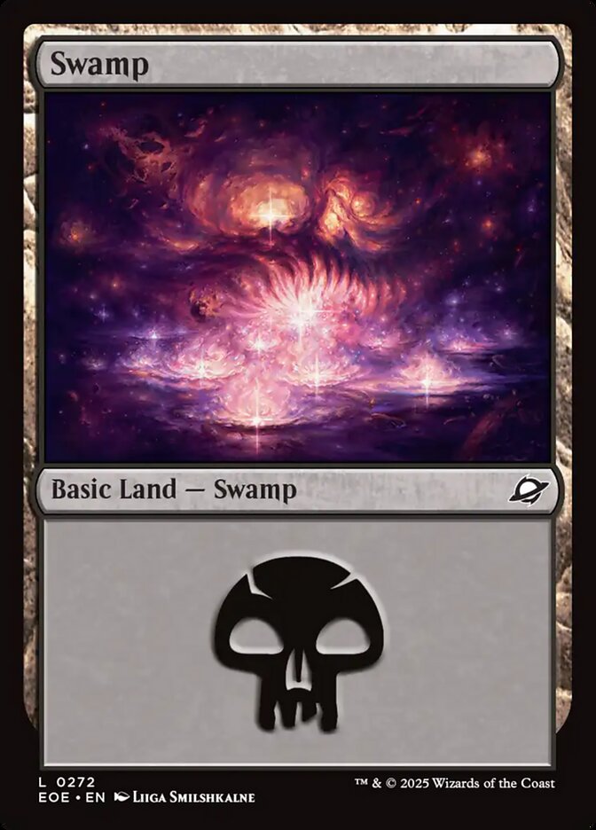 Swamp, Edge Of Eternities Card Art