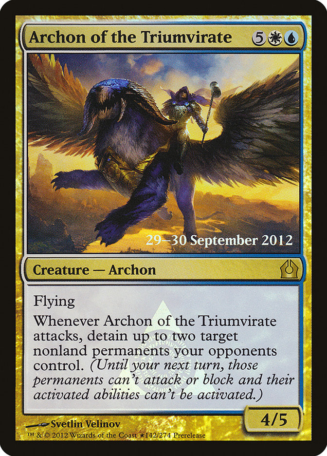 Archon of the Triumvirate, Return to ravnica promos Card Art
