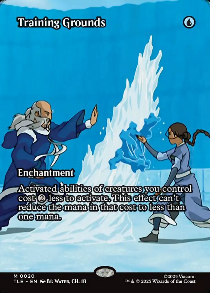 Training Grounds, Avatar: The Last Airbender Eternal Card Art