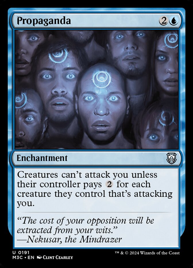 Propaganda, Modern Horizons 3 Commander Card Art