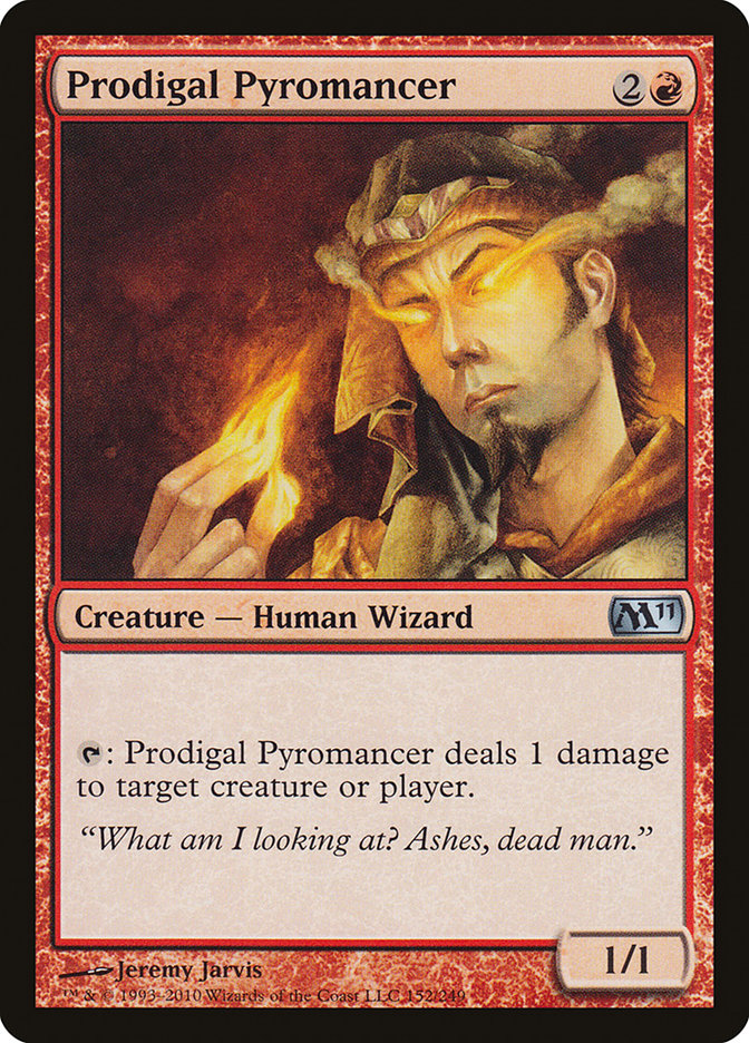 Prodigal Pyromancer, Magic 2011 Card Art