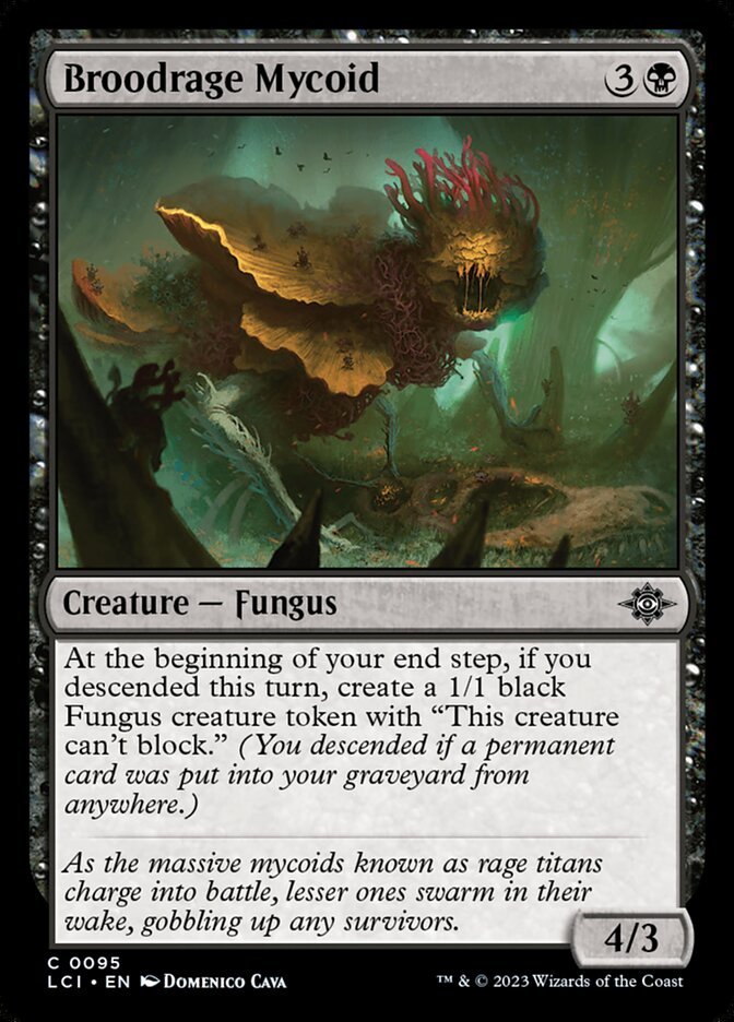 Broodrage Mycoid, The lost caverns of ixalan Card Art