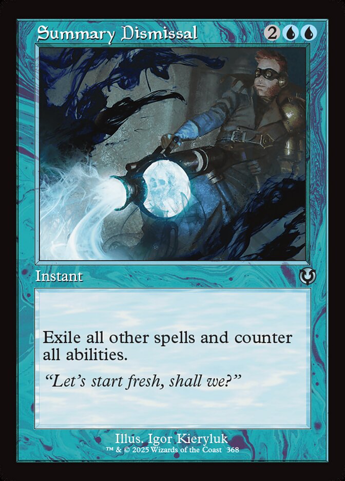 Summary Dismissal, Innistrad Remastered Card Art