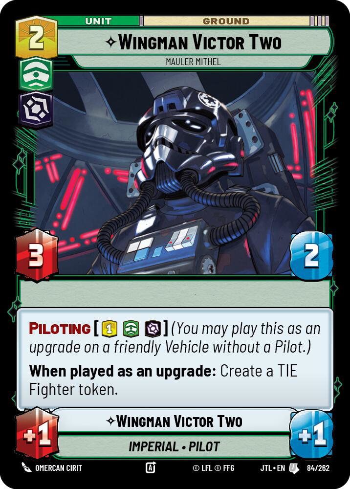 Wingman Victor Two, Mauler Mithel, Jump to Lightspeed Card Art
