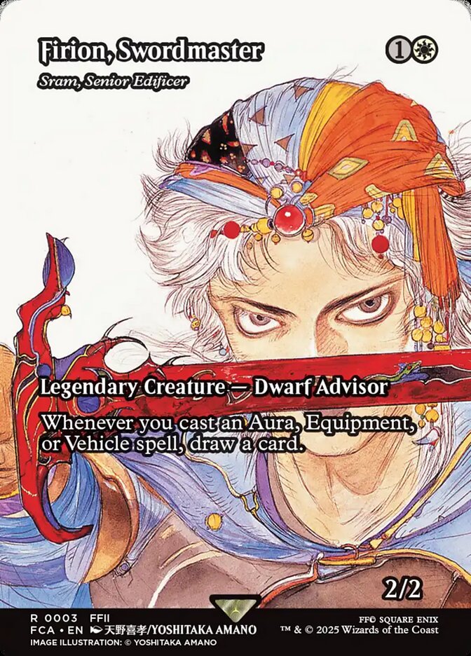 Sram, Senior Edificer, Final fantasy: through the ages Card Art