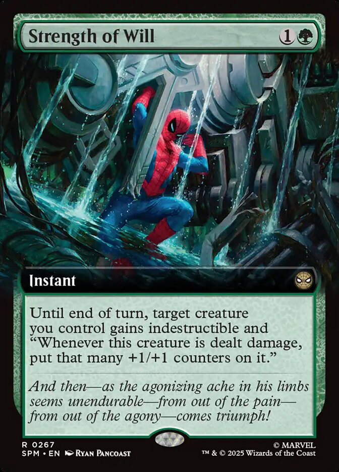 Strength of Will, Marvel'S Spider-Man Card Art