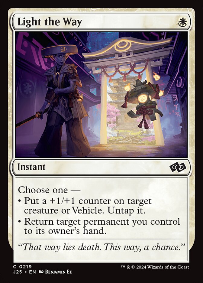 Light the Way, Foundations Jumpstart Card Art