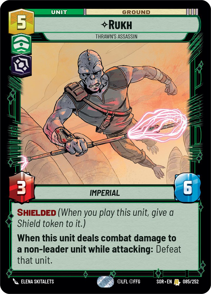 Rukh, Thrawn's Assassin, Spark of Rebellion Card Art