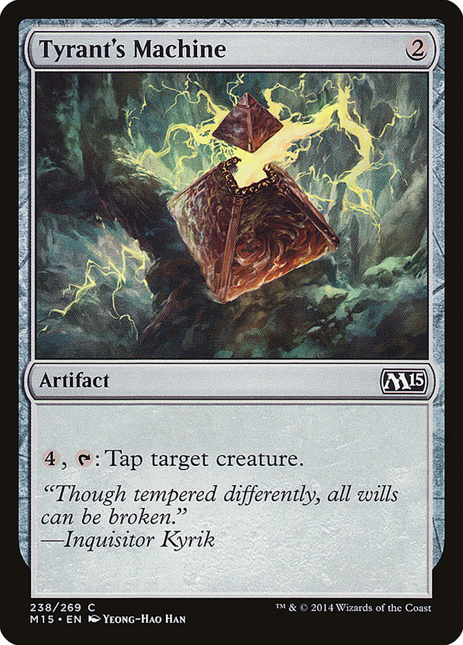 Tyrant's Machine, Magic 2015 Card Art