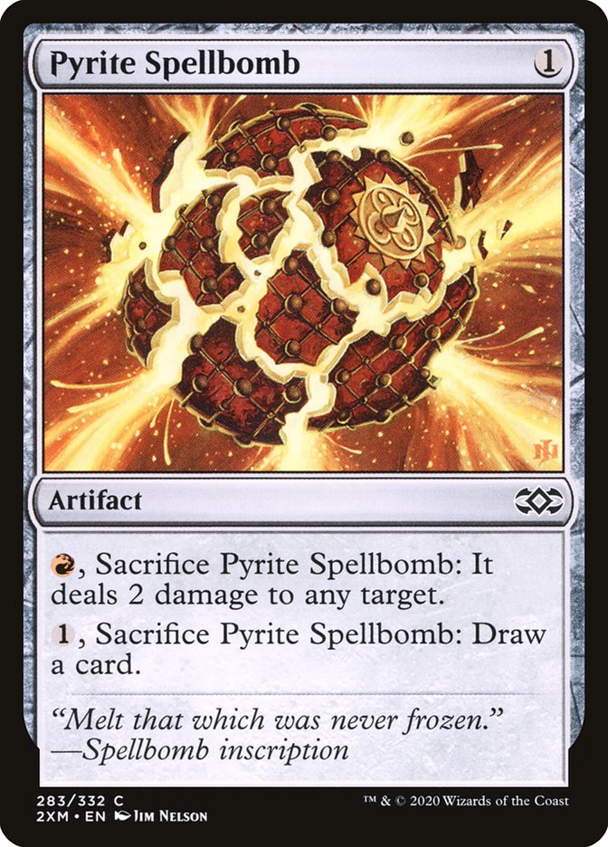 Pyrite Spellbomb, Double masters Card Art