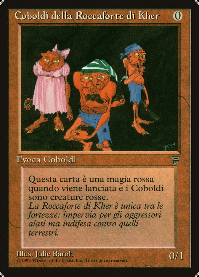 Kobolds of Kher Keep, Legends Card Art