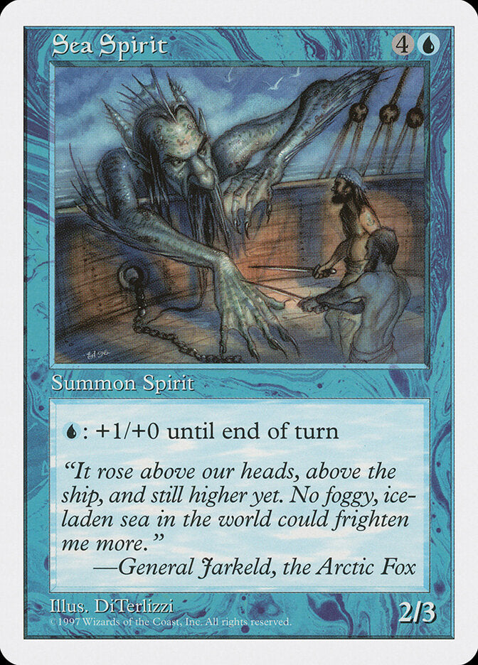 Sea Spirit, Fifth Edition Card Art