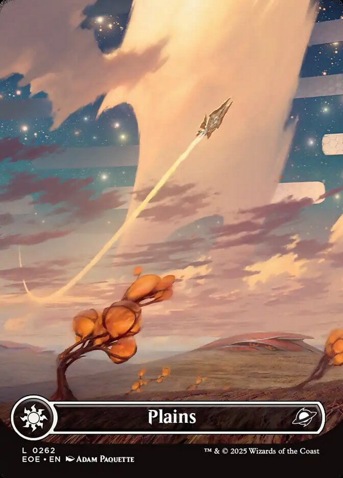 Plains, Edge Of Eternities Card Art