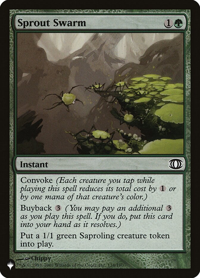 Sprout Swarm, The List Card Art