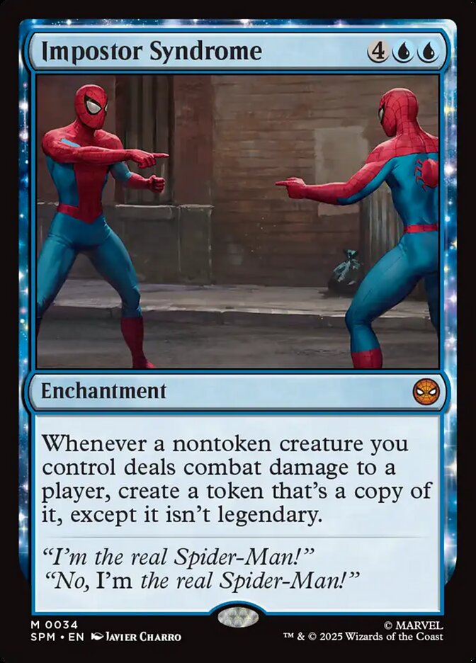 Impostor Syndrome, Marvel'S Spider-Man Card Art