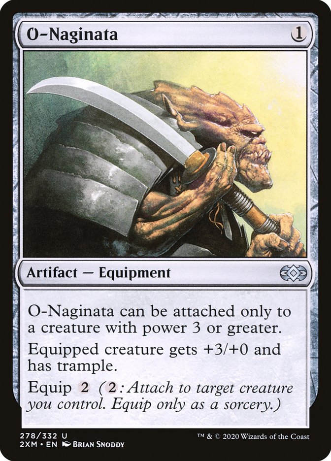 O-Naginata, Double Masters Card Art