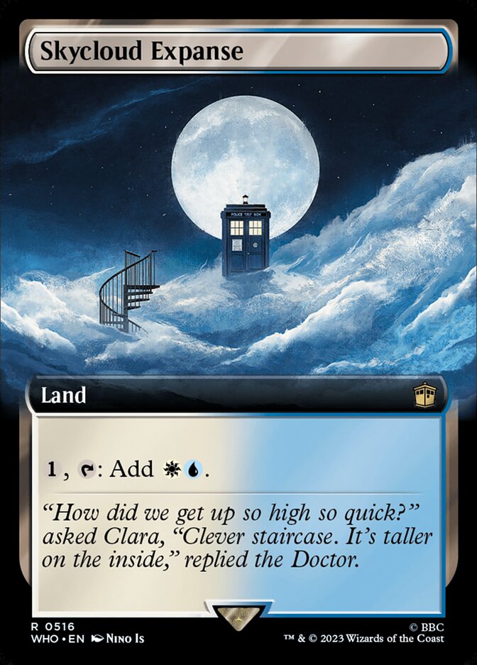 Skycloud Expanse, Doctor who Card Art