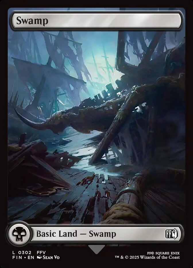 Swamp, Final fantasy Card Art