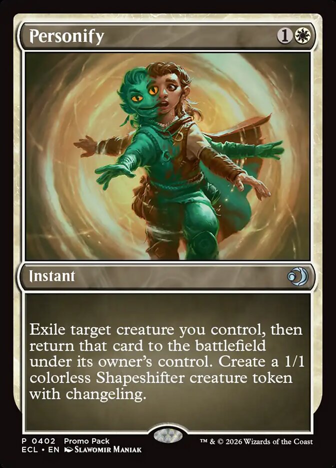 Personify, Lorwyn Eclipsed Card Art