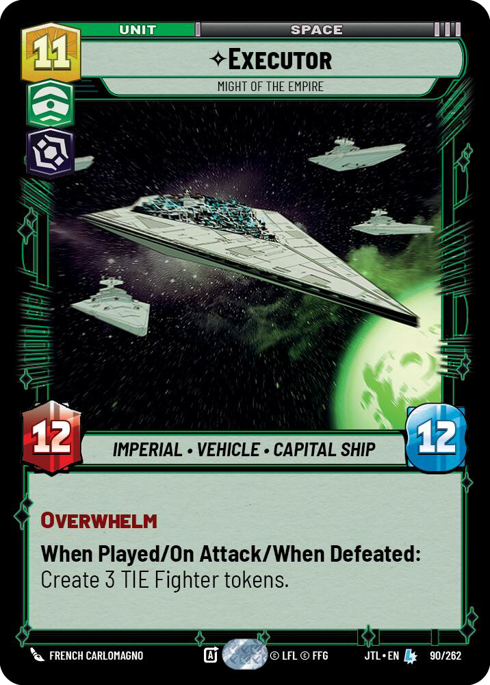 Executor, Might of the Empire, Jump to Lightspeed Card Art