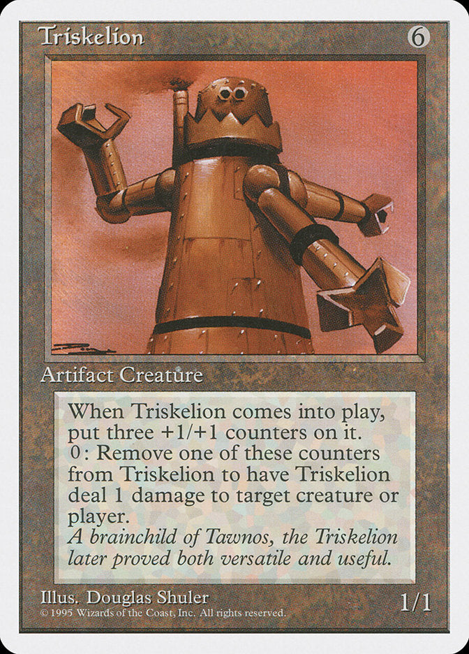 Triskelion, Fourth Edition Card Art