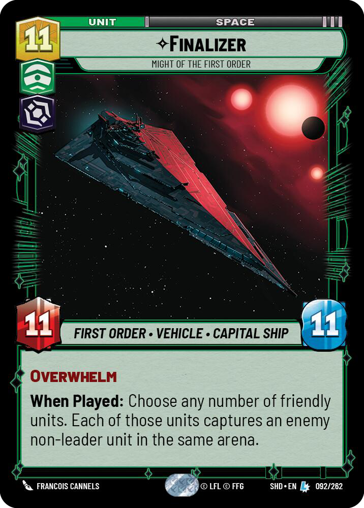Finalizer, Might of the First Order