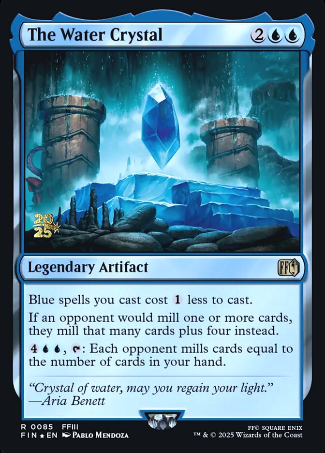 The Water Crystal, Final Fantasy Promos Card Art