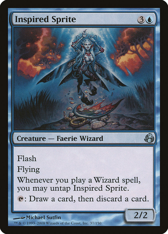 Inspired Sprite, Morningtide Card Art