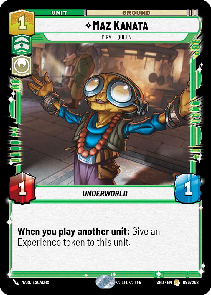 Maz Kanata, Pirate Queen - Foil