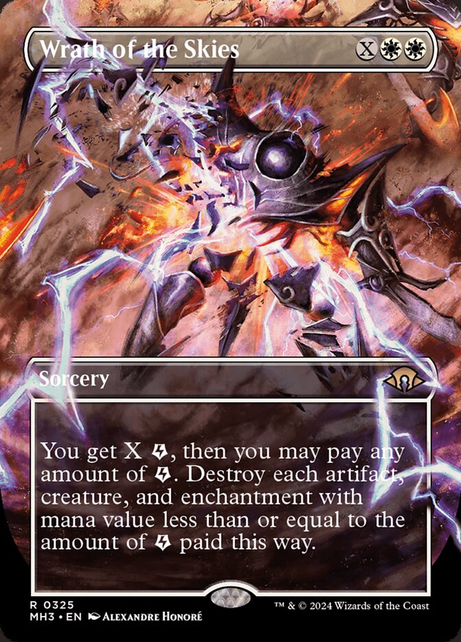 Wrath of the Skies, Modern Horizons 3 Card Art