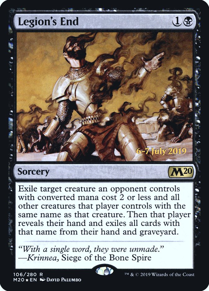 Legion's End, Core Set 2020 Promos Card Art