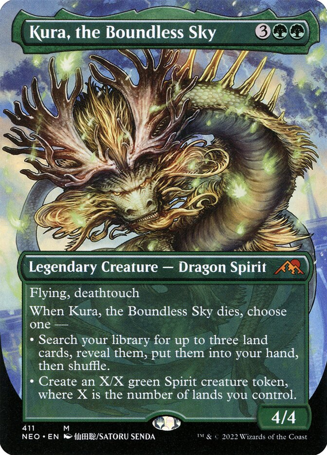 Kura, the Boundless Sky, Kamigawa: Neon Dynasty Card Art