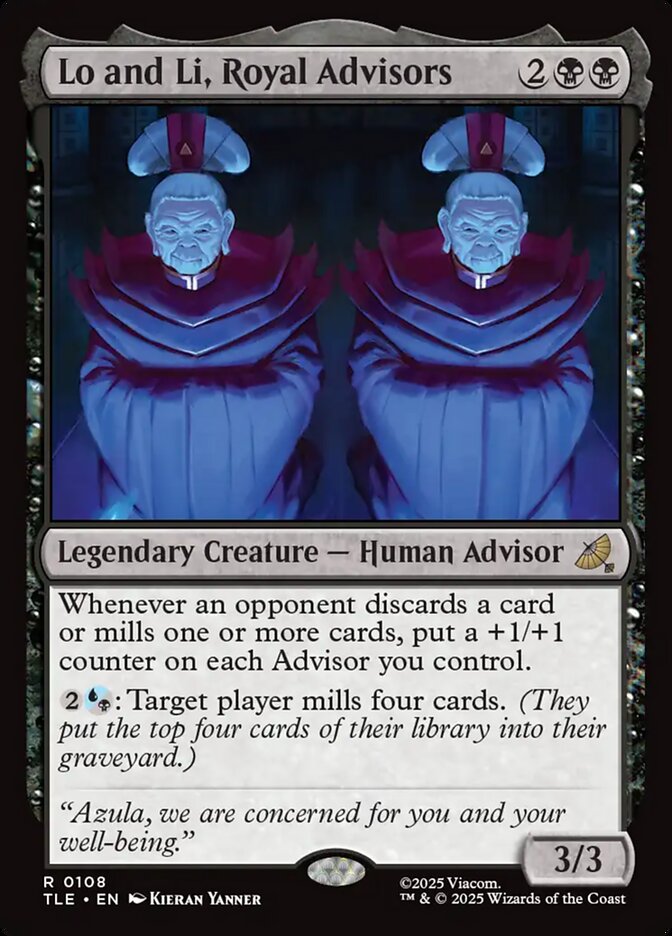 Lo and Li, Royal Advisors, Avatar: The Last Airbender Eternal Card Art