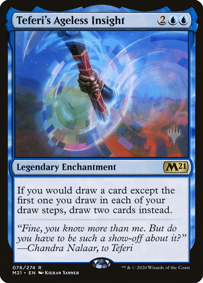 Teferi's Ageless Insight, Core Set 2021 Promos Card Art