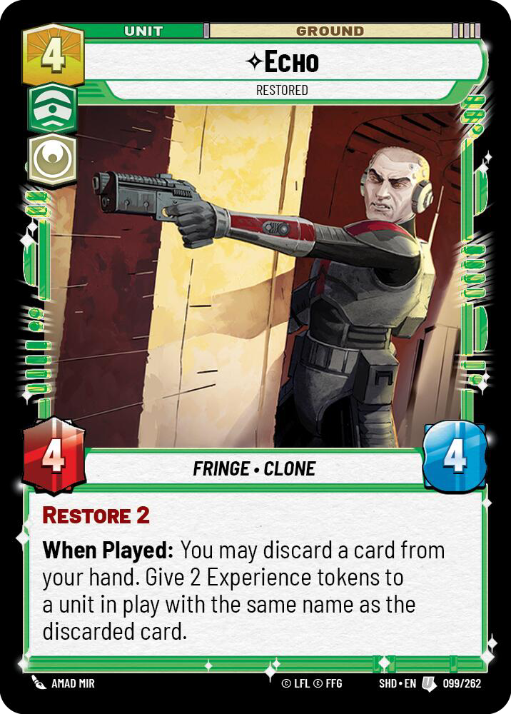 Echo, Restored - Foil