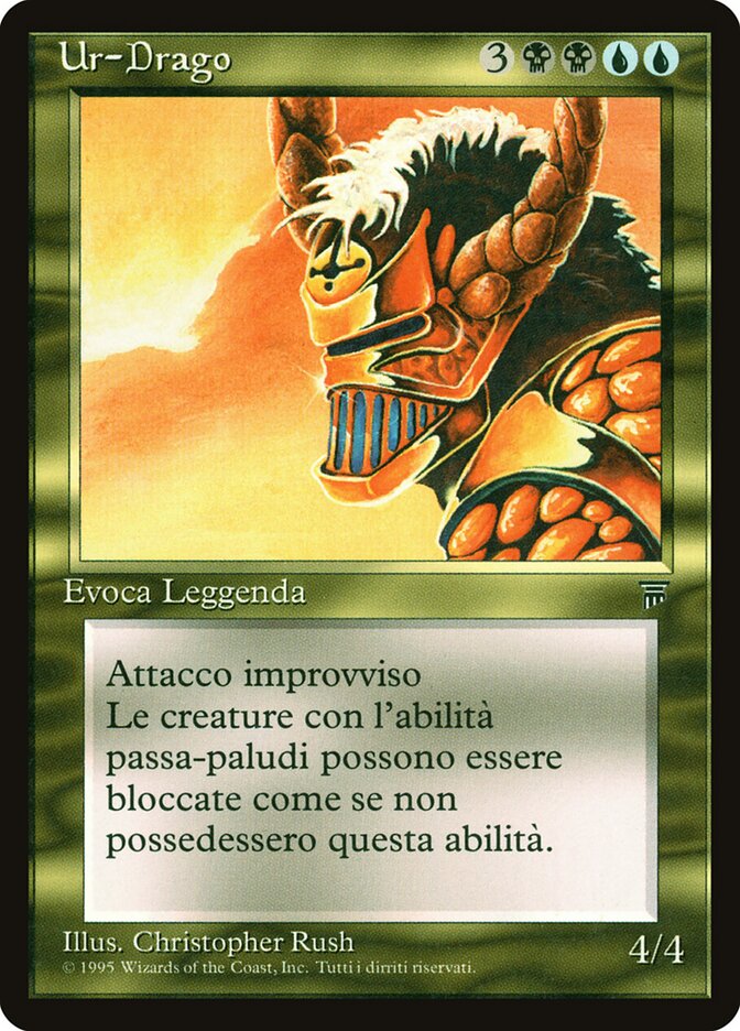 Ur-Drago, Legends Card Art