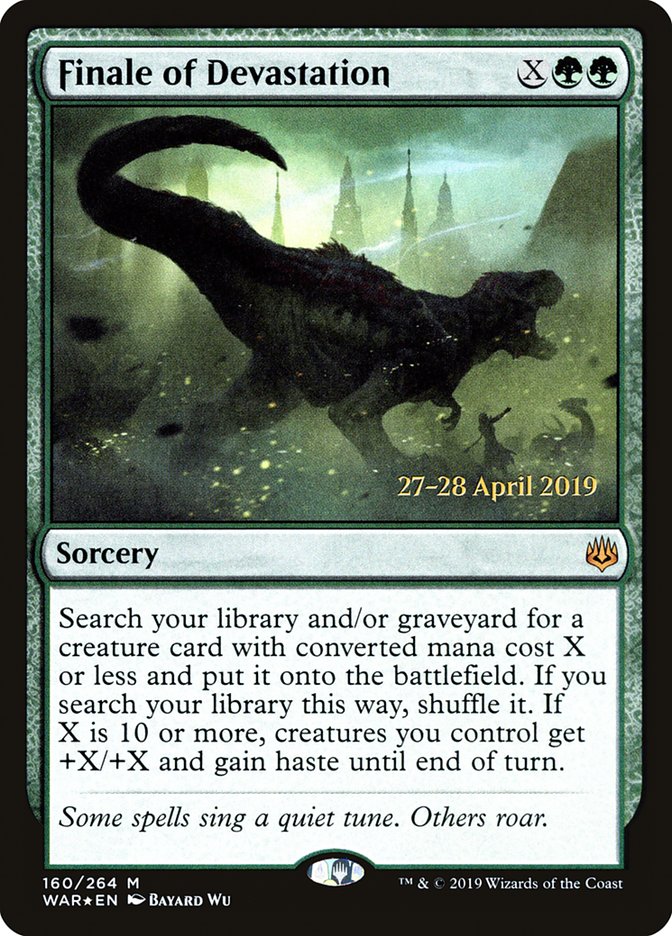 Finale of Devastation, War Of The Spark Promos Card Art