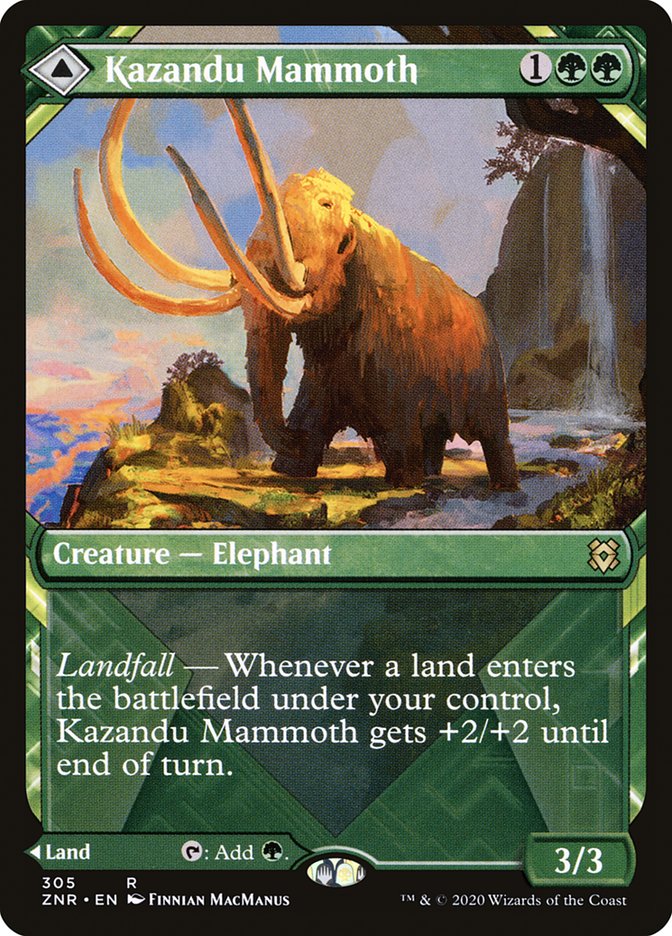 Kazandu Mammoth // Kazandu Valley - Foil