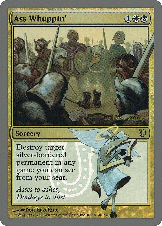 Ass Whuppin', Unhinged promos Card Art